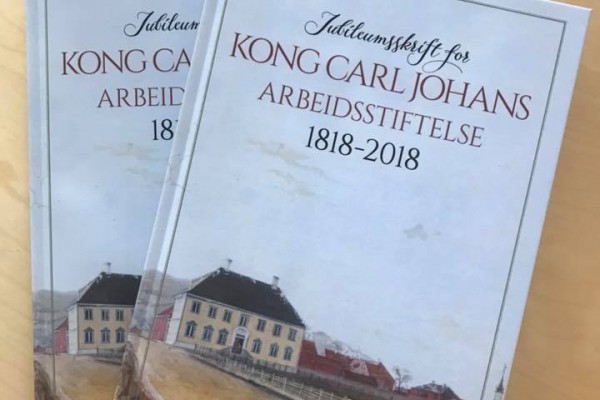 Bok: Historien om Kong Carl Johans Arbeidsstiftelse